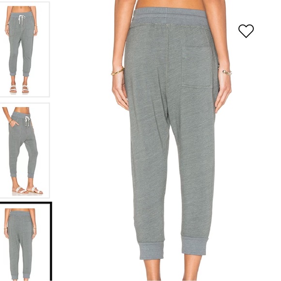 Sundry Casual Fleece Sweatpant / Jogger. Size 1 (S). Olive Green. - Picture 3 of 10